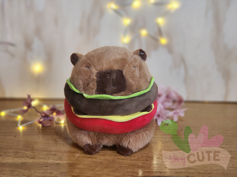 Peluche Capyburger 1