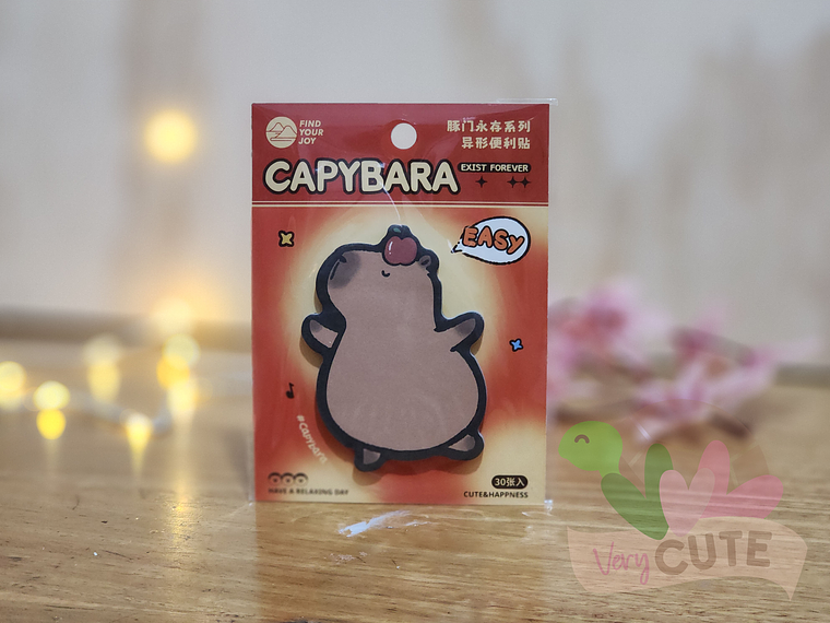 Post-it Capybaras divertidos 1