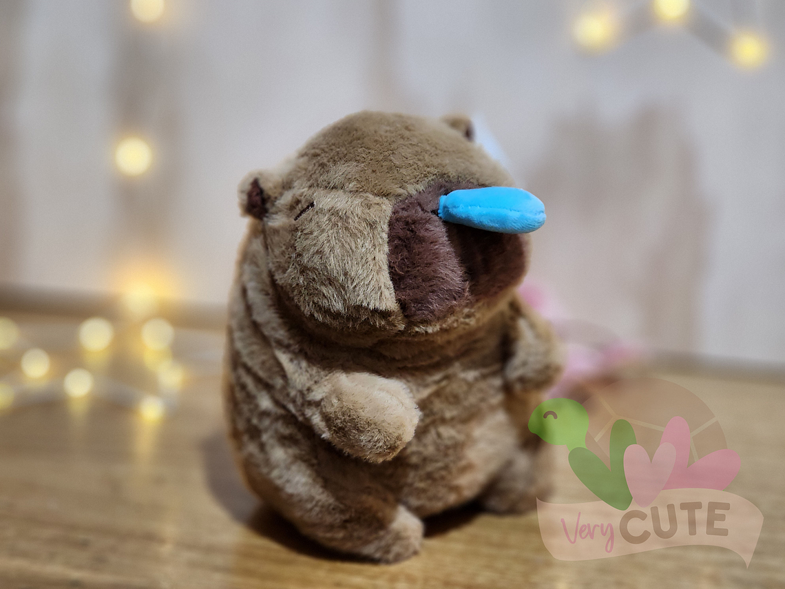 Peluche Capybara Dormilón - Pequeño 1