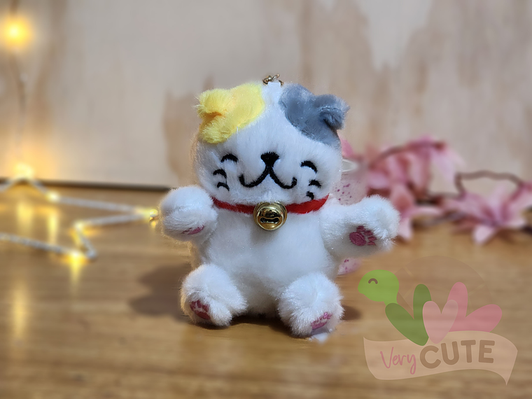  Llavero Peluche Gato de la Suerte 2