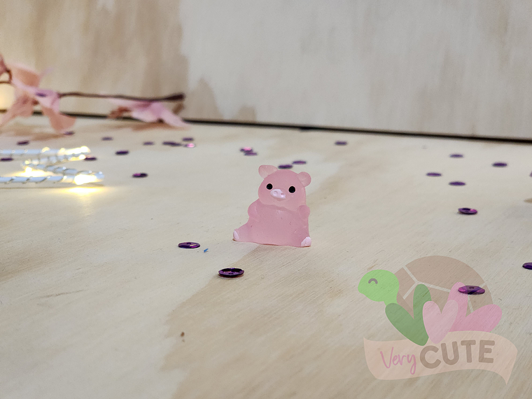  Figurita Cerdito Rosado 1