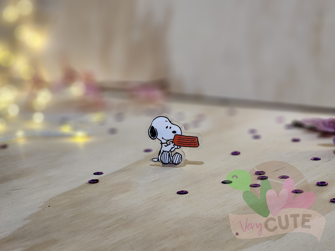 Pin Acrílico Snoopy 3