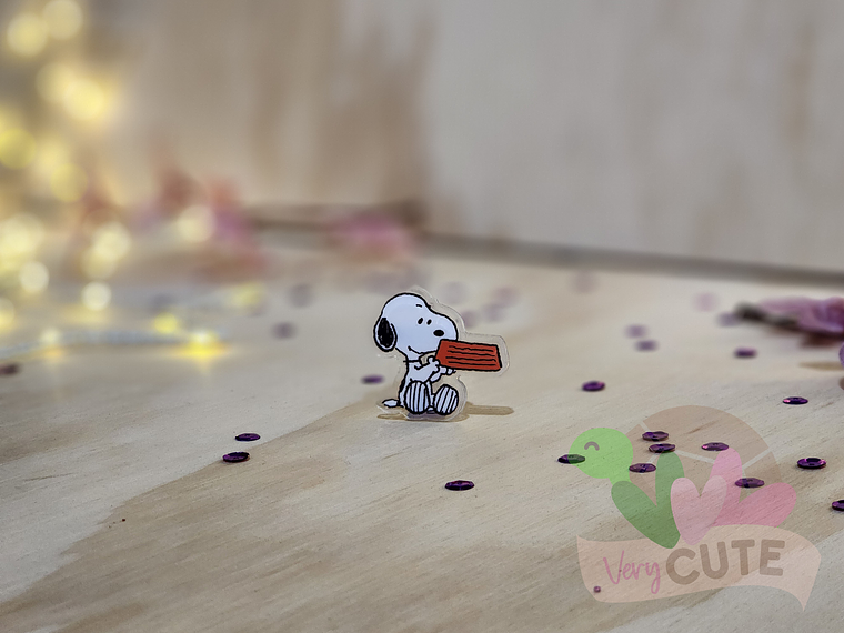 Pin Acrílico Snoopy 3