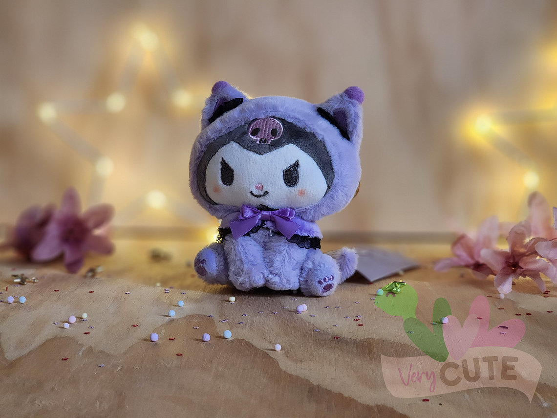 Llavero Peluche - Personajes Sanrio - Disfraz Gato 4