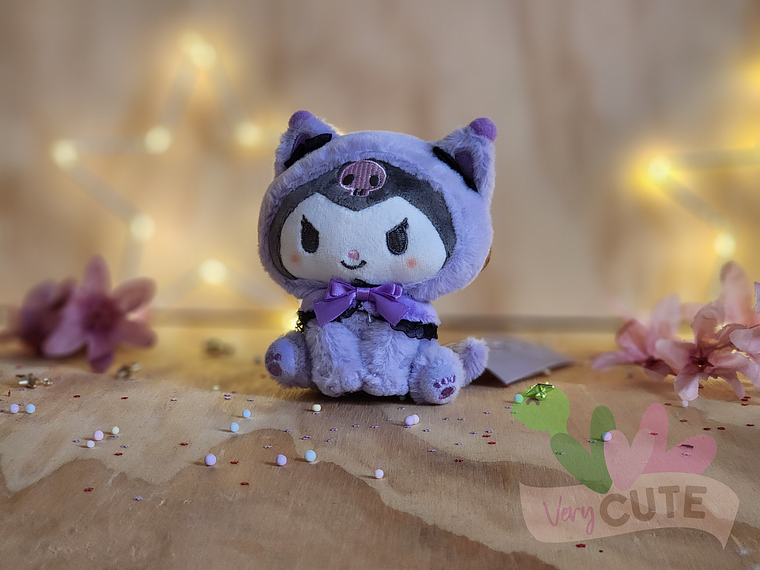 Llavero Peluche - Personajes Sanrio - Disfraz Gato 4