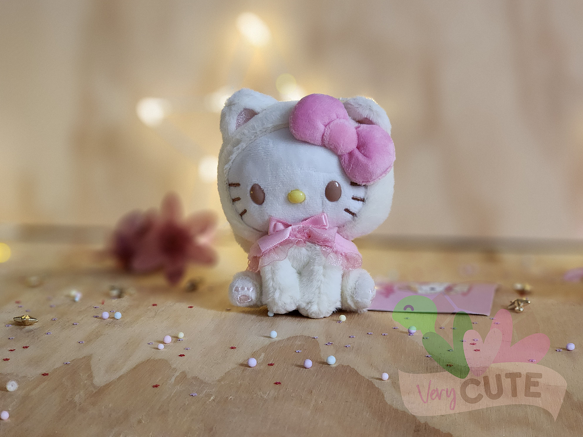 Llavero Peluche - Personajes Sanrio - Disfraz Gato 5