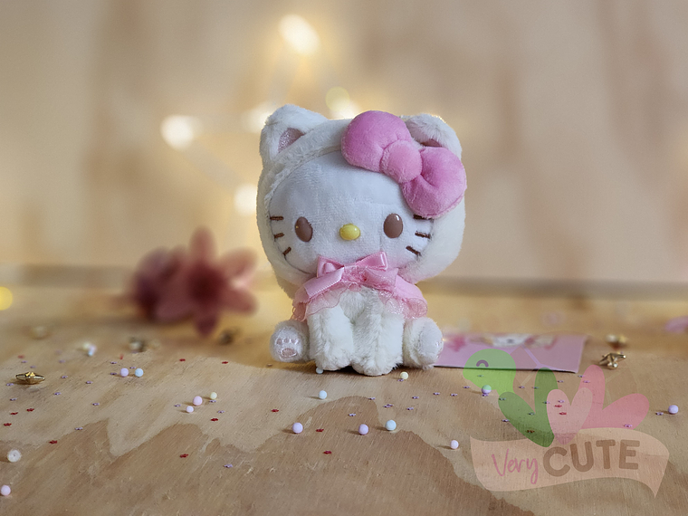 Llavero Peluche - Personajes Sanrio - Disfraz Gato 5
