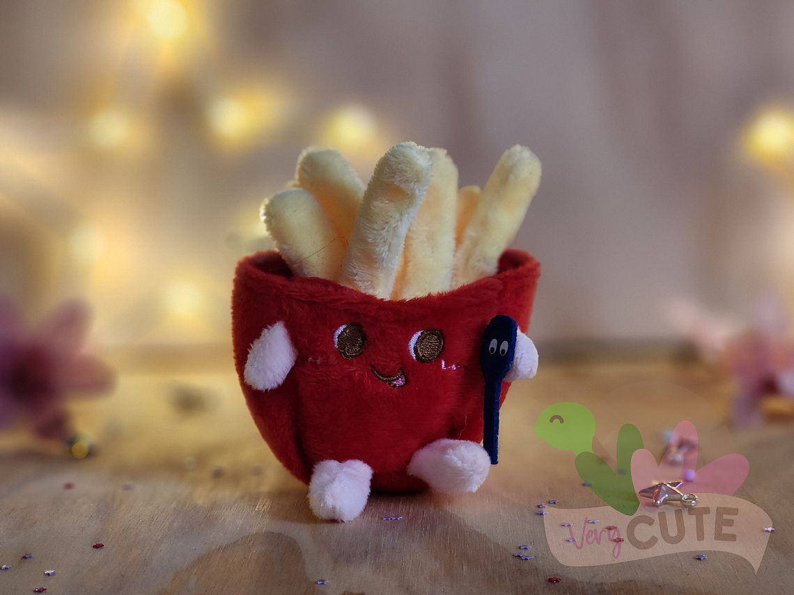 Llavero Comida Rápida Kawaii - Peluche 2