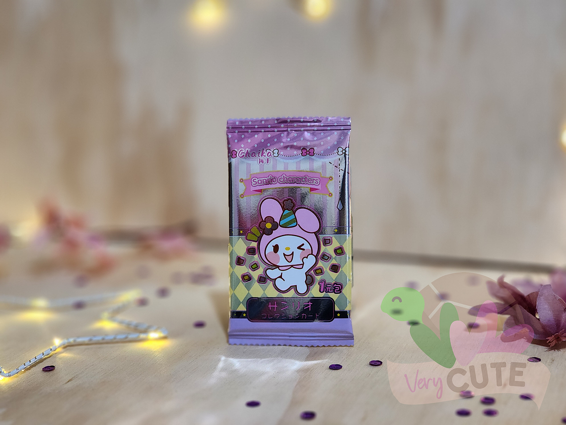  Sobre con 3 Tarjetas coleccionables Personajes Sanrio 1