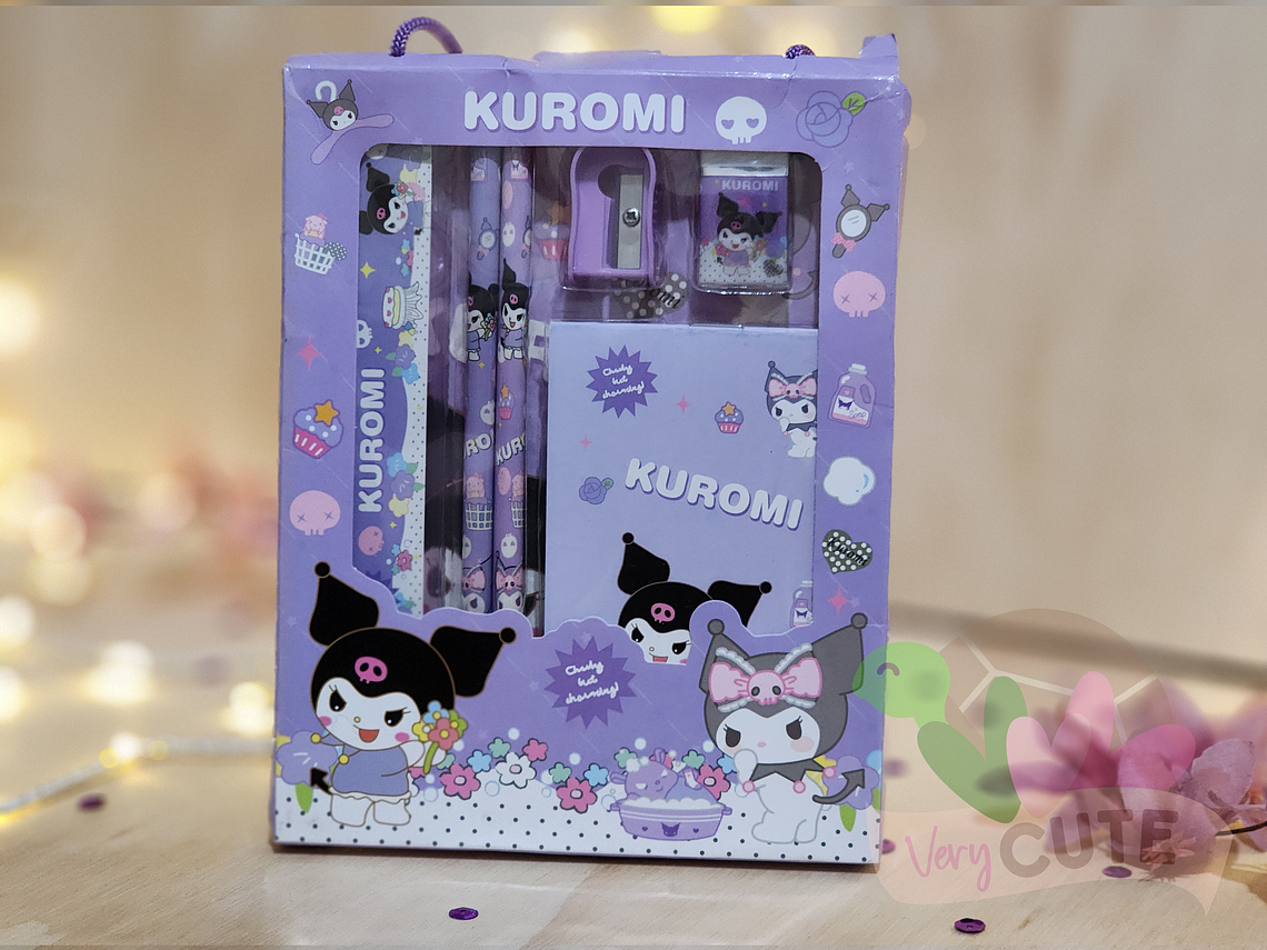 Set Papelería Kawaii  - Personajes Sanrio 1