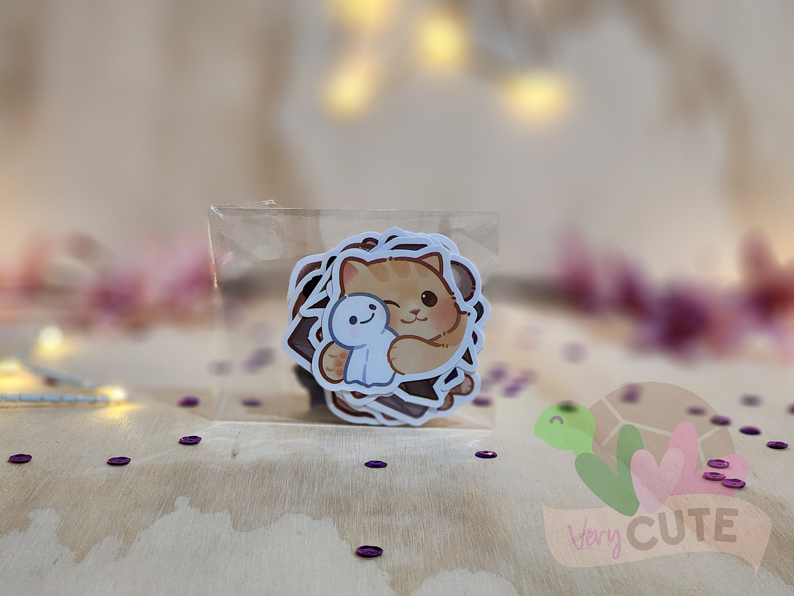 Stickers Gatitos Kawaii 1