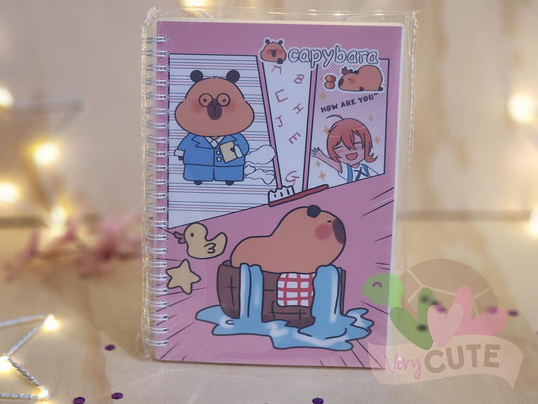  Libreta Capybara Anteojos 1