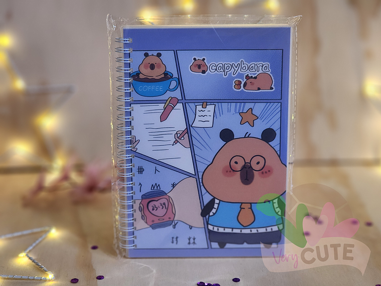  Libreta Capybara Anteojos 2