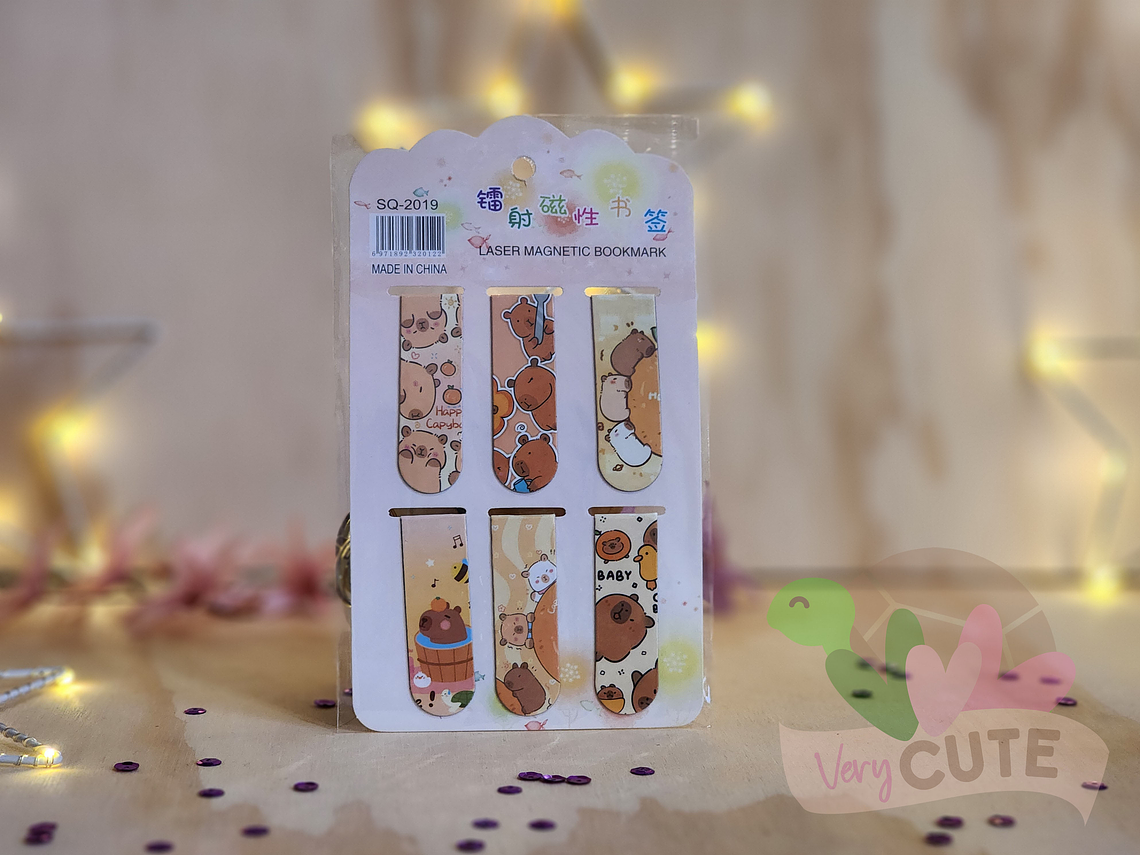  Marcadores de Páginas Magnéticos - Varios Diseños  1