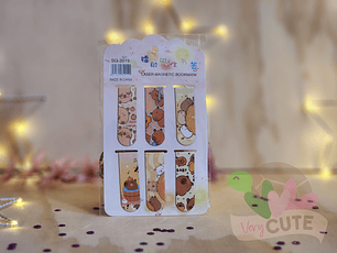  Marcadores de Páginas Magnéticos - Varios Diseños 