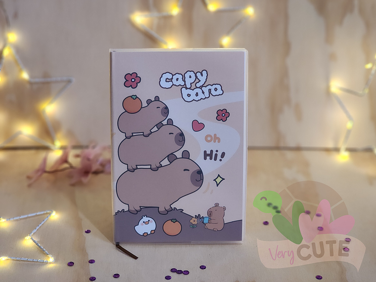  Libreta Forrada - Capybara 3