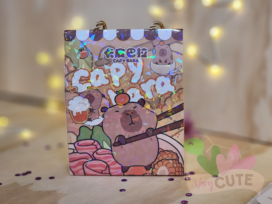 Set Papelería Kawaii  - Capybara 1
