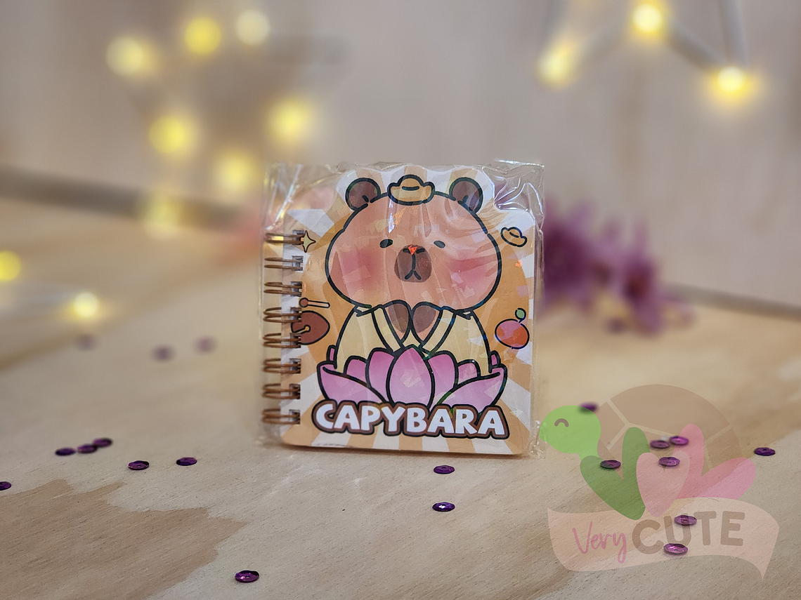  Libreta con Destello de Capybara 3
