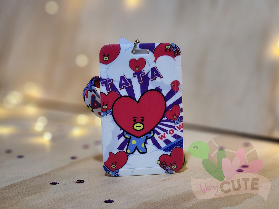 Porta Credencial + Lanyard - BT21 1