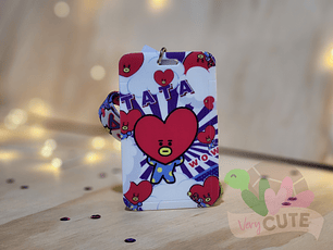 Porta Credencial + Lanyard - BT21