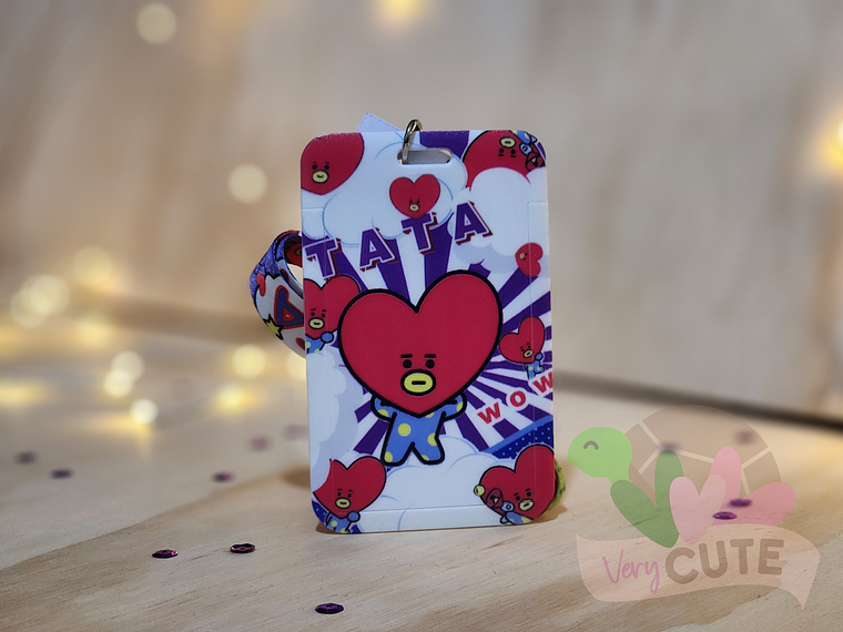 Porta Credencial + Lanyard - BT21 1