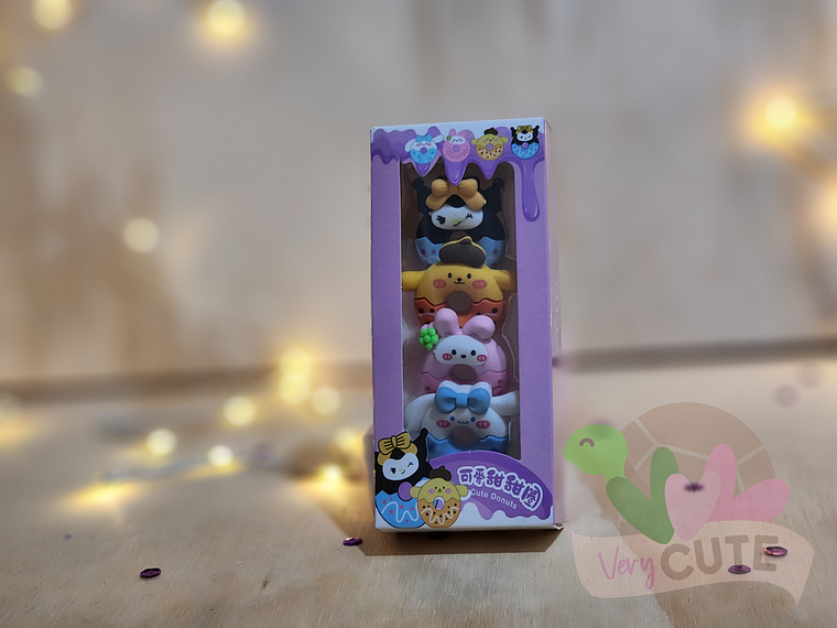 Set Gomas Donut Sanrio 1