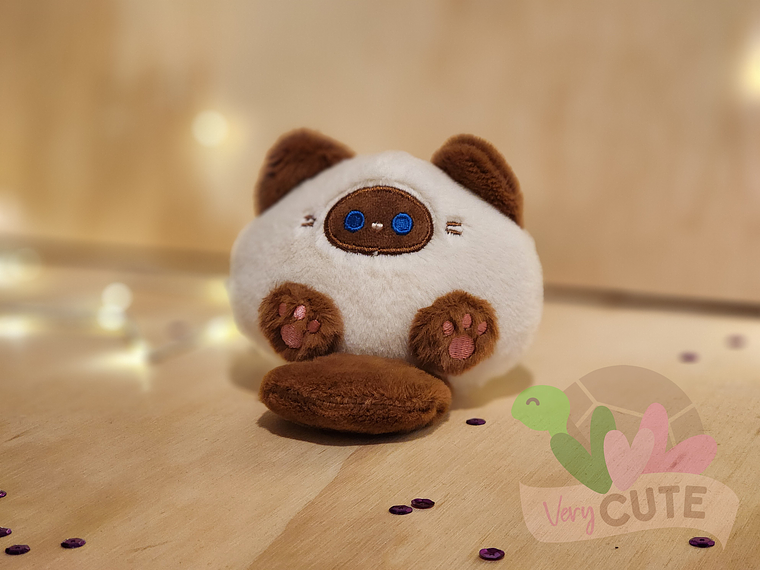 Llavero Gatito Esponjoso - Tamaño Grande 2