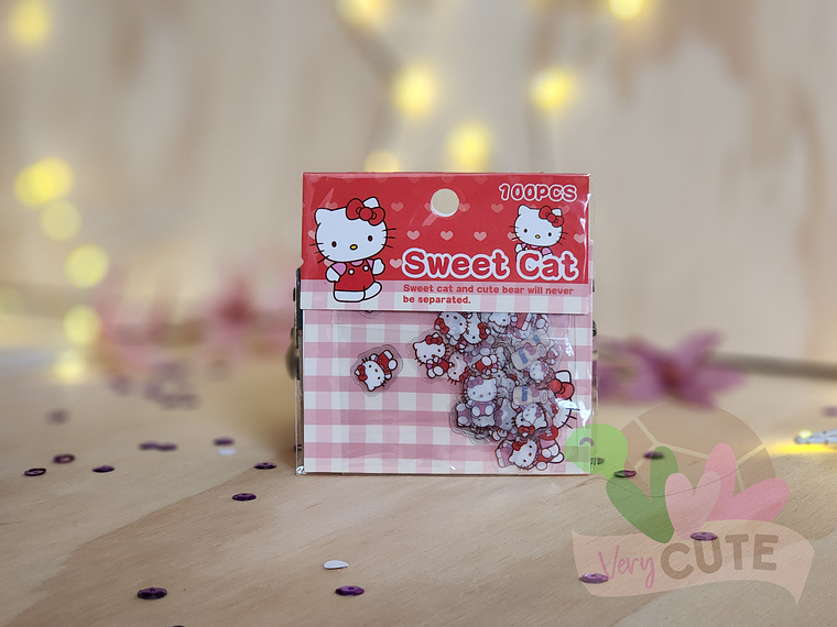 Mini Stickers 100 piezas - personajes sanrio 3