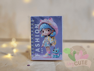  Mini libretitas Chicas Kawaii con Disfraz