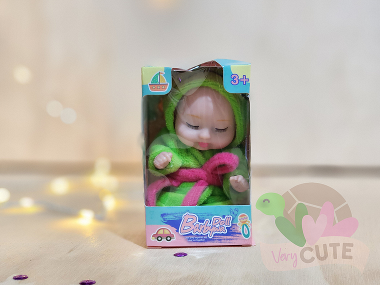 Muñecas Bebe - Serie  Batas de Animales 4