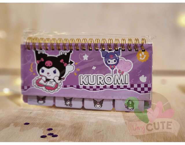  Libreta Horizontal Kuromi