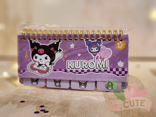  Libreta Horizontal Kuromi