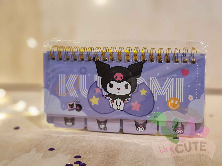 Libreta Horizontal Kuromi 3