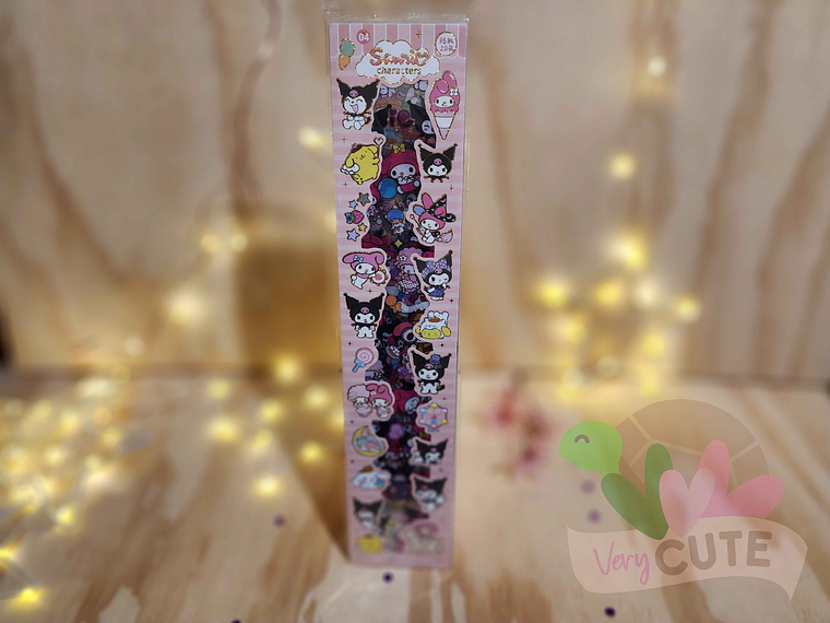 Stickers Personajes Sanrio - 20 láminas 1
