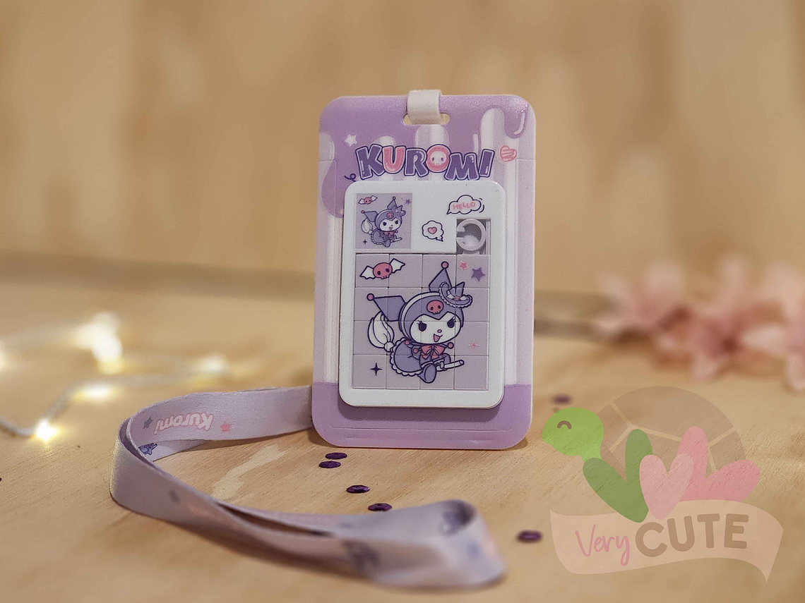 Porta Credencial + Lanyard + Juego - Personajes Sanrio 4