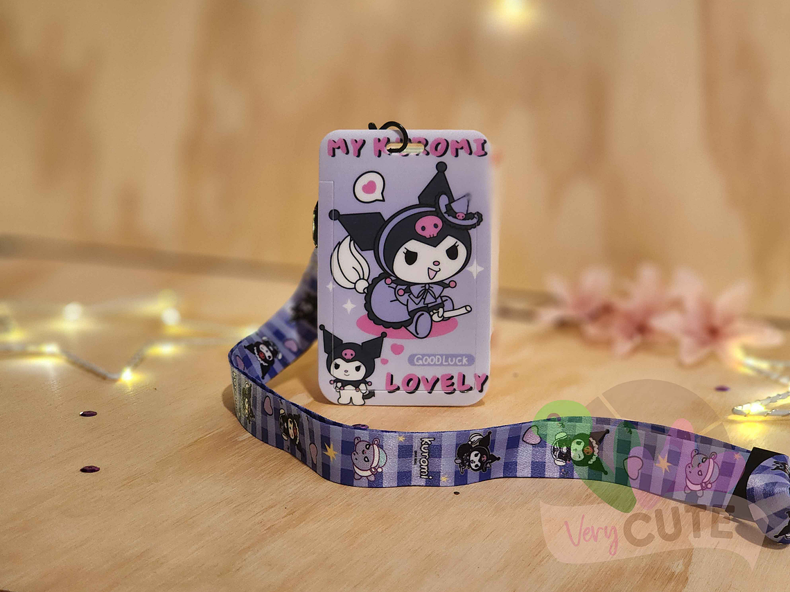 Porta Credencial + Lanyard - Personajes Sanrio - Varios Diseños 5