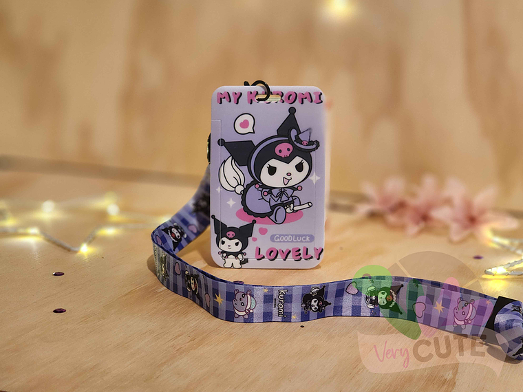 Porta Credencial + Lanyard - Personajes Sanrio - Varios Diseños 5