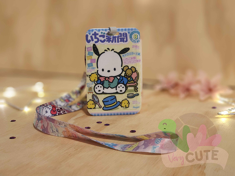 Porta Credencial + Lanyard - Personajes Sanrio - Varios Diseños 3