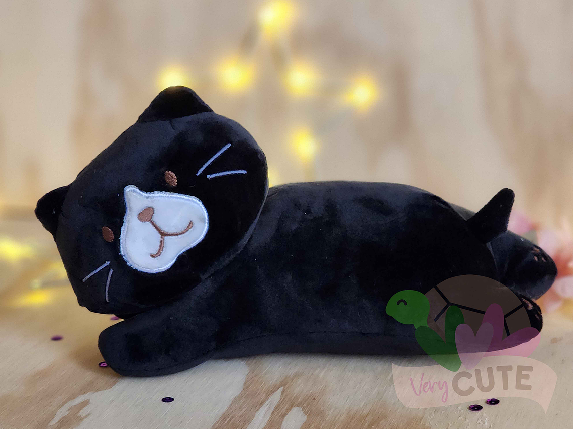  Peluche Gatito Acostado 1