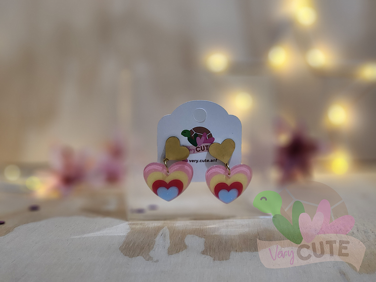 Aros Acrilico Multicolor 2