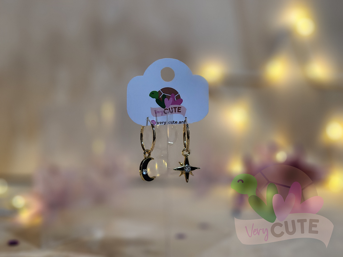 Aros Luna y Estrella 2