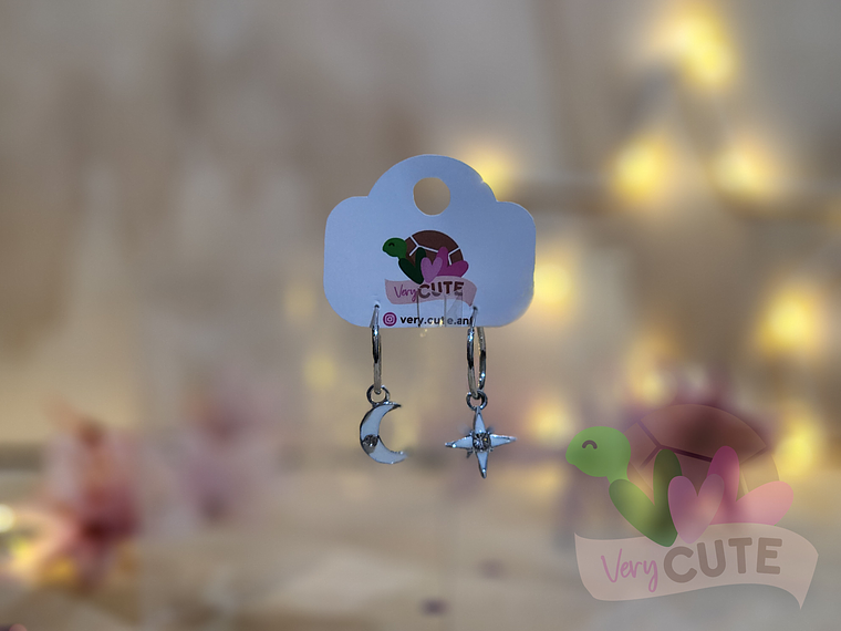 Aros Luna y Estrella 1