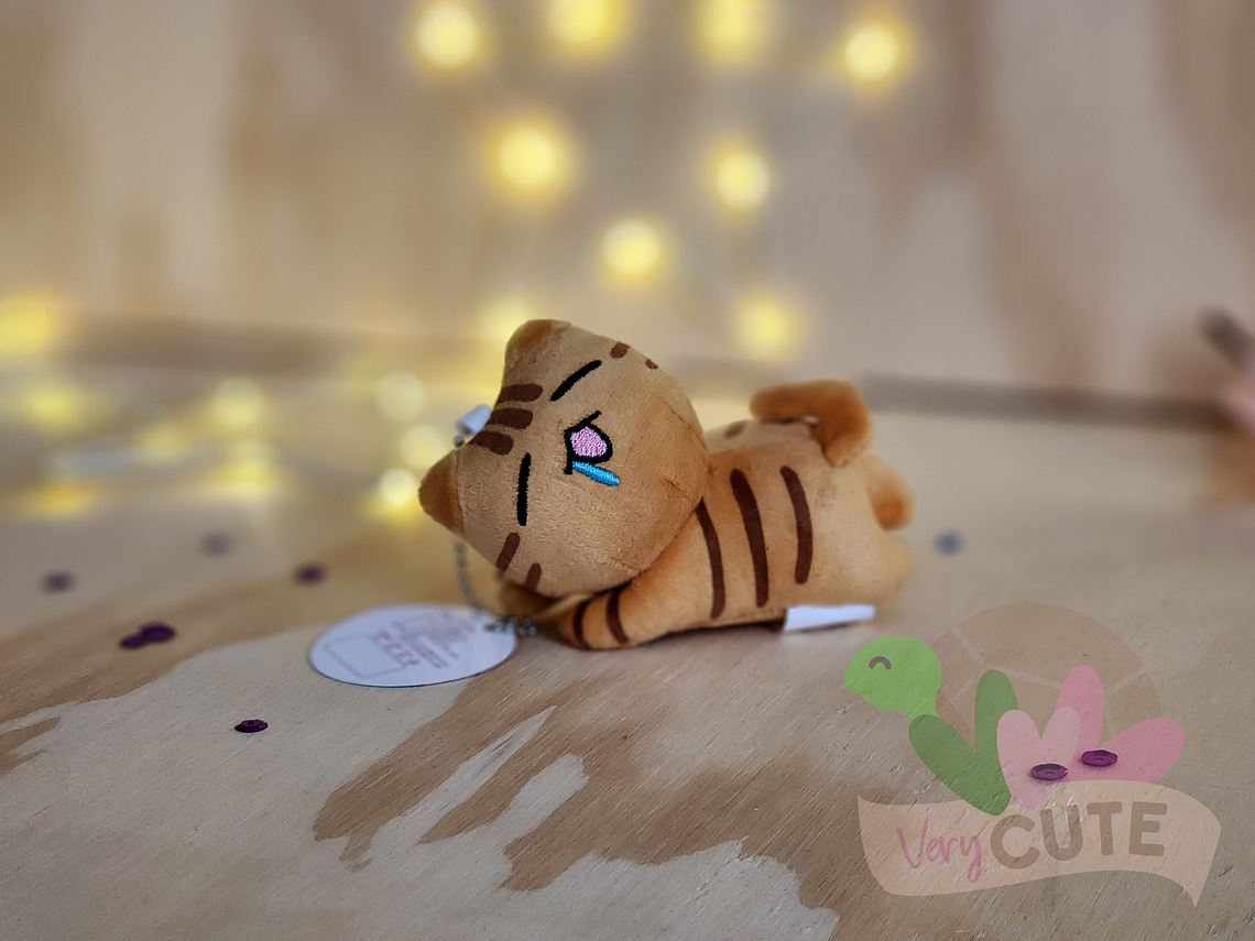  Llavero Peluche Gatito Kawaii 1