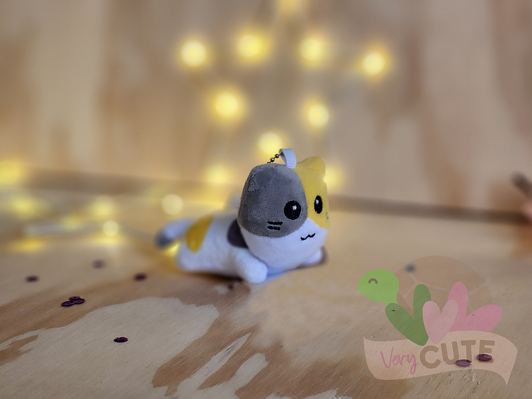  Llavero Peluche Gatito Kawaii 3