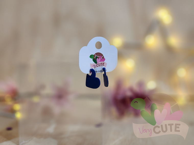 Aros Corazón LOVE 6