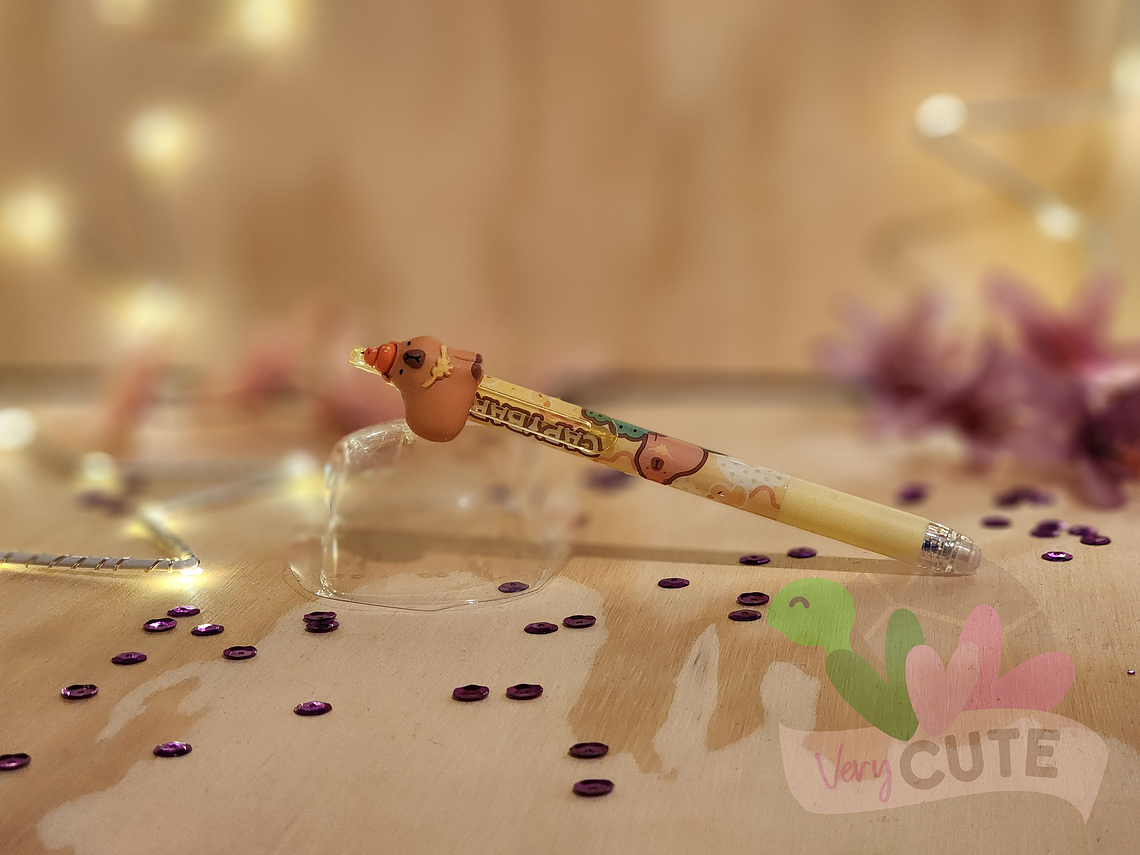 Lápiz de tinta retráctil Capybara 4