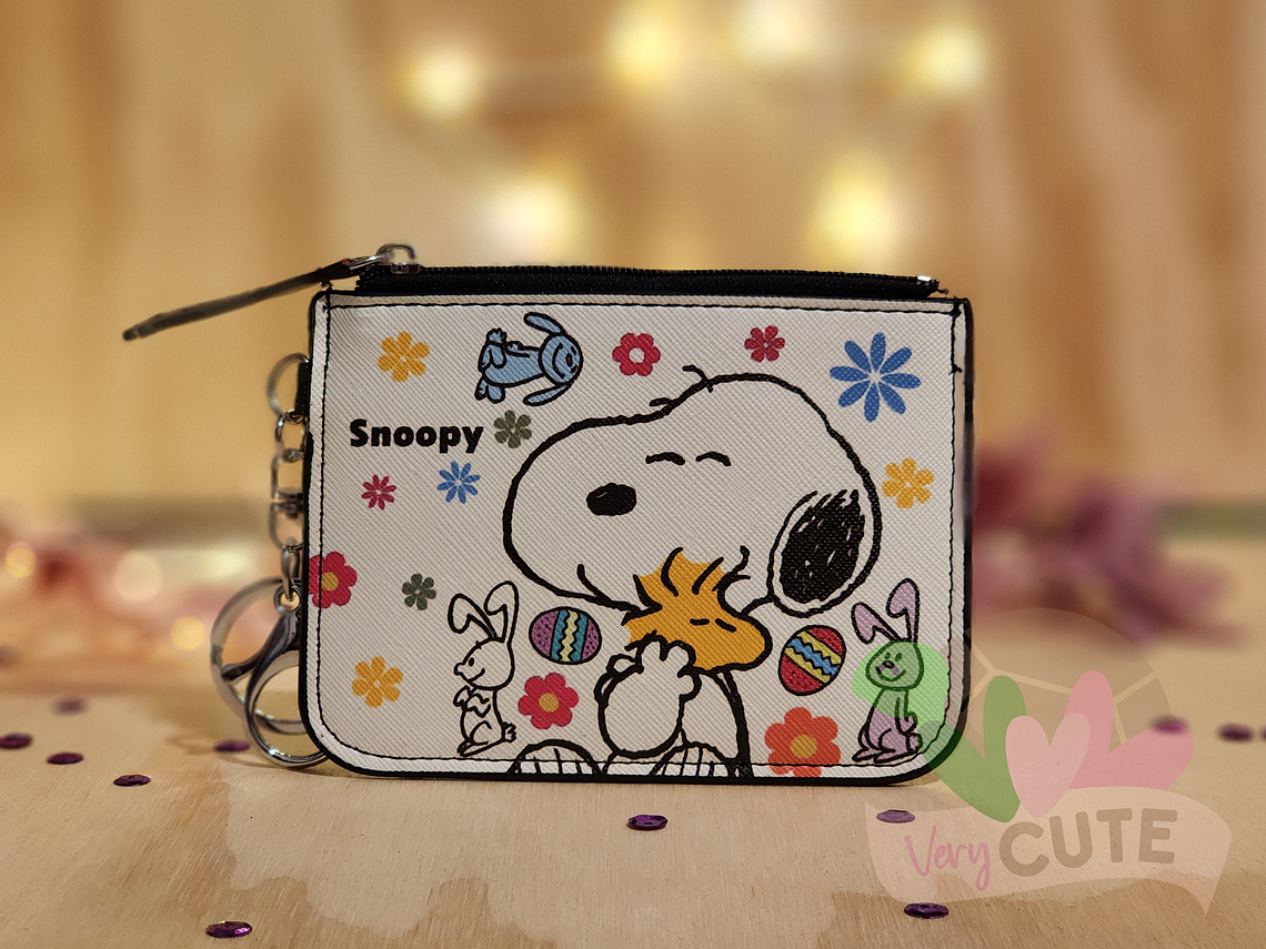 Monedero Tarjetero Snoopy 6