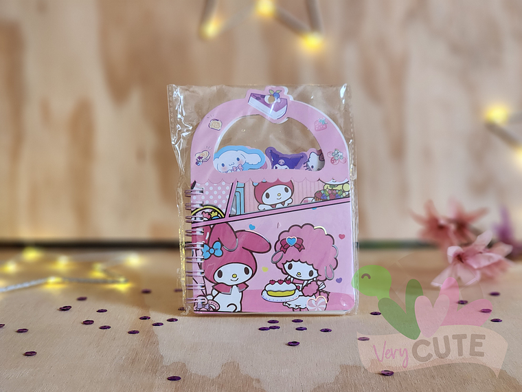  Libreta Cute Personajes Sanrio 3