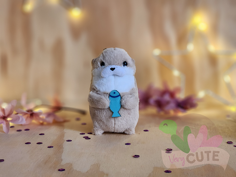 Llavero Peluche Nutria 1