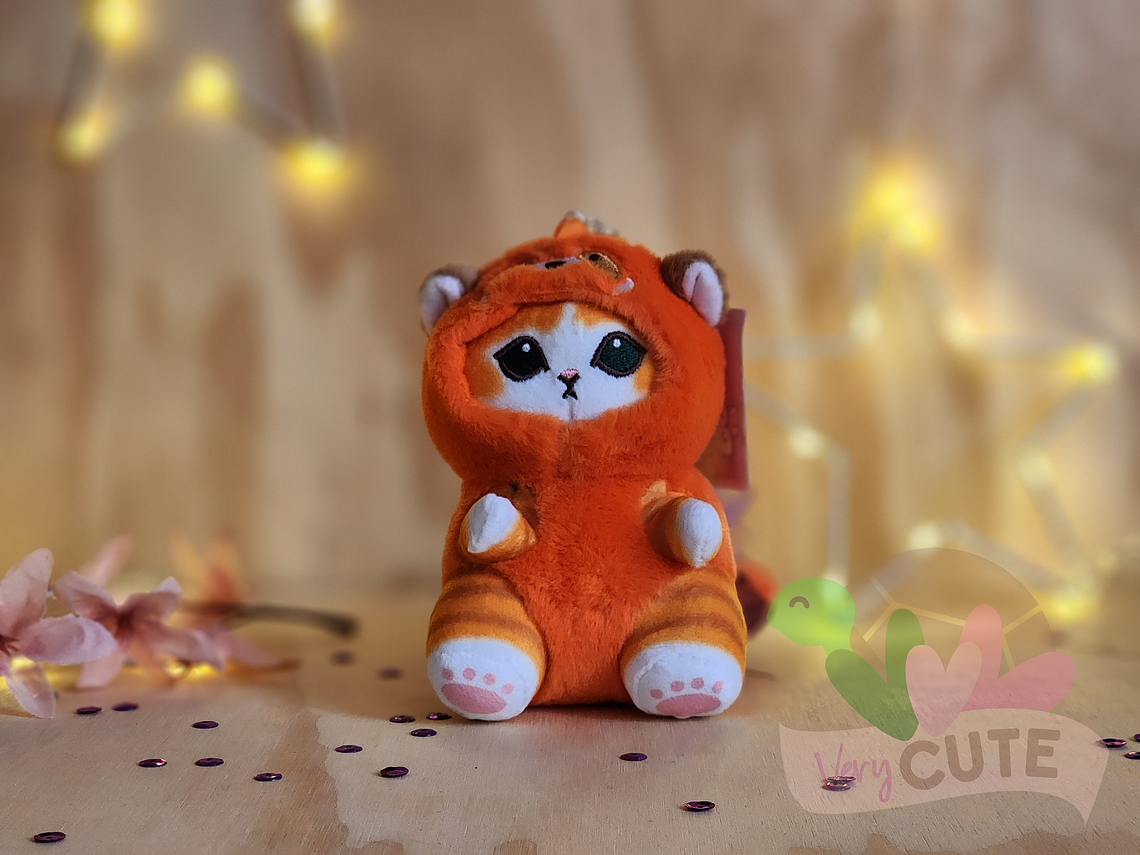  Llavero Peluche Gato Mofusand Capuchas 1